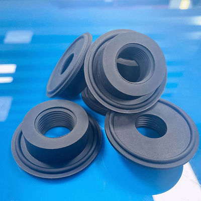 Black Odorless Butyl Rubber Stopper OD10mm Tapered Rubber Plug