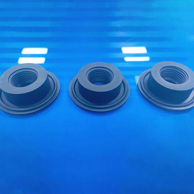 Black Odorless Butyl Rubber Stopper OD10mm Tapered Rubber Plug